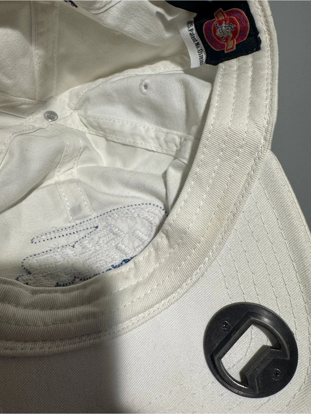 Bud Light White Baseball Cap